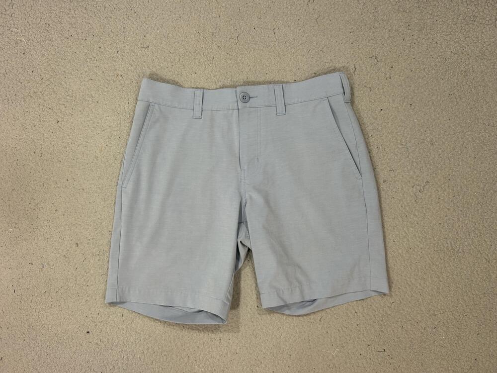 Travis Mathew Shorts Mens 30 Blue Golf Casual Stretch Chino Summer Performance